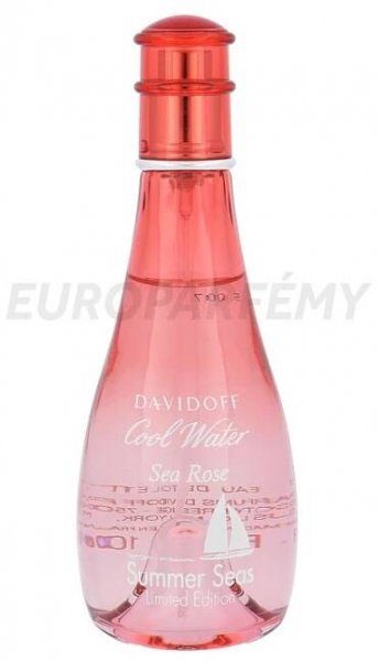 Davidoff Cool Water Sea Rose Summer Seas toaletní voda za nejlepší cenu - EUROPARFEMY.cz