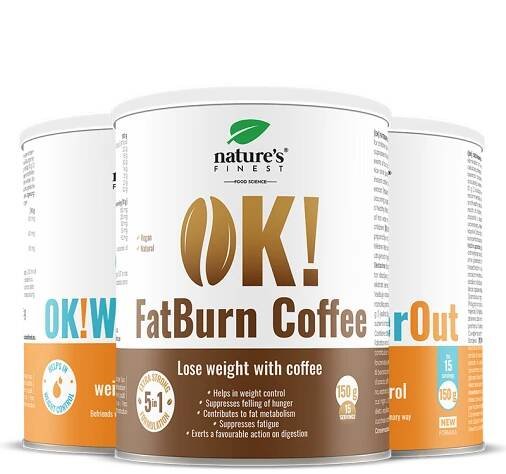 OK!FatBurn Coffee + OK!WaterOut 1+2