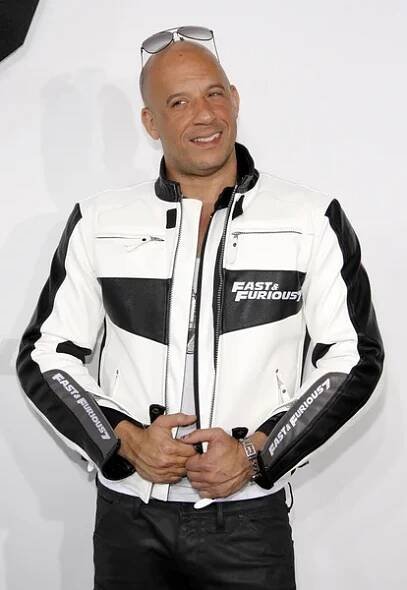 Herec Vin Diesel v Los Angeles premiéra "Furious 7" koná v Tcl čínské divadlo Imax v Hollywoodu v Usa na duben 1, 2015. — Stock obrázek