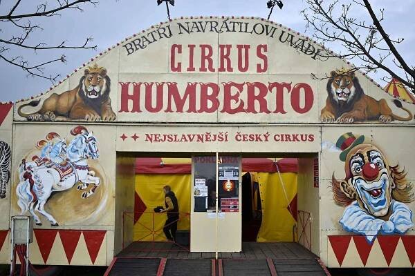 Cirkus Humberto udělal radost dětem z prostějovské Jistoty. 26. březen 2025