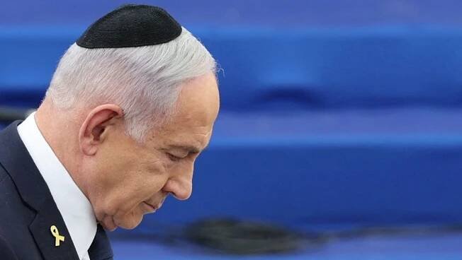 Izraelský premiér Benjamin Netanjahu, ABIR SULTAN POOL/REUTERS