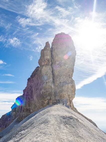 Climbing Iztaccíhuatl volcano