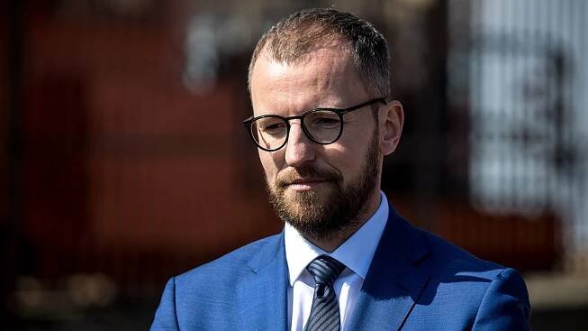 Jakub Stárek, starosta městské části Praha 6 (21. dubna 2023)