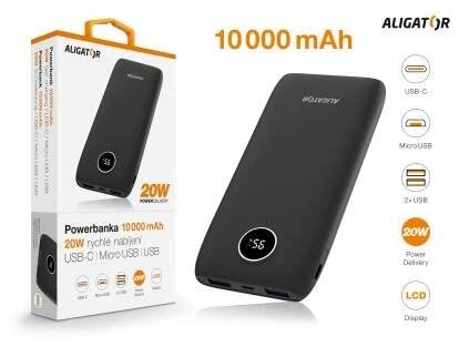 Powerbanka PBPD10BK vse
