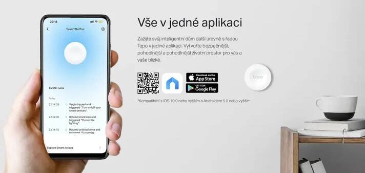 Chytré tlačítko TP-Link Tapo S200B