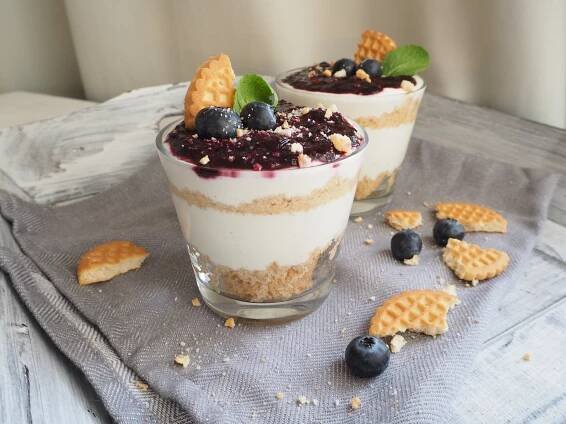 Cheesecake do skleničky - My Cooking Diary