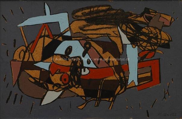 František Gross / Králíkárna II - detail aukce « Aukce « Aukční Galerie Platýz