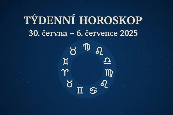 Týdenní horoskop 30. června – 6. července 2025 – Klidný vstup do léta pod vládou Raka