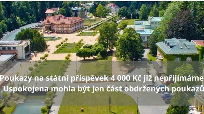 Do lázní s voucherem od státu? Manželé z Olomouce nepochodili