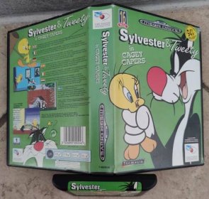 Sega Mega Drive - Sylvester & Tweety in Cagey Capers  - Počítače a hry