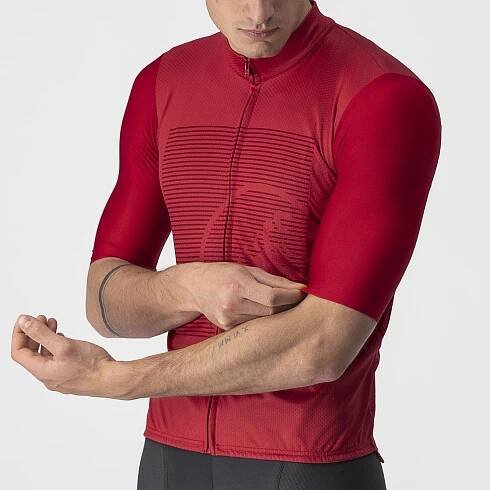 CASTELLI - dres BAGARRE pro red/bordeaux | bikero.cz