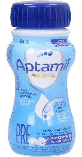 Pronutra PRE počáteční kojenecká výživa na bázi kravského mléka, 200 ml