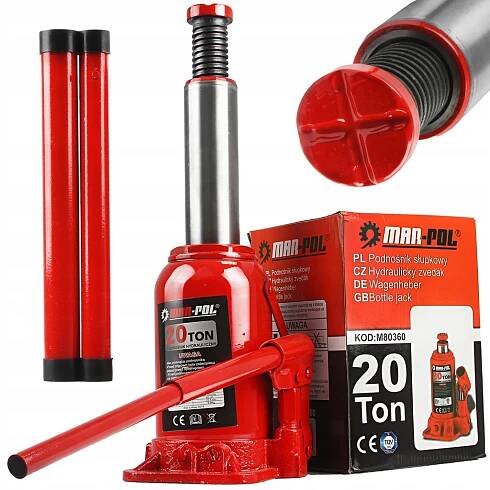 Hydraulický pákový zvedák Panenka 20T M80360 - Nářadí