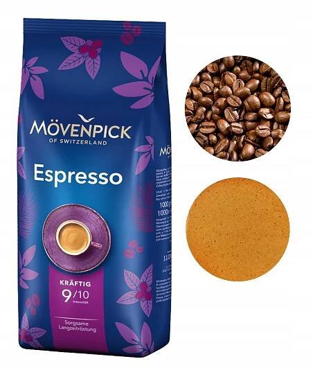 Movenpick Espresso káva zrnková káva 1 kg