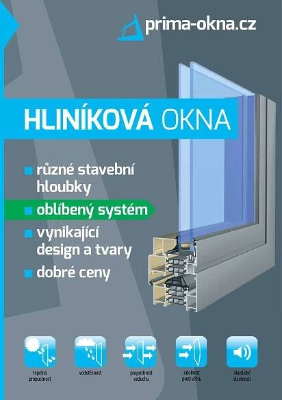 plastová okna
plast line
n různé stavební
hloubky
n oblíbený systém
n vynikající
design a tvary
n dobré ceny
hliníková okna
tepelná
propustnost
akustické
vlastnosti
vodotěsnost propustnost
vzduchu
odolnost
protivětru
 