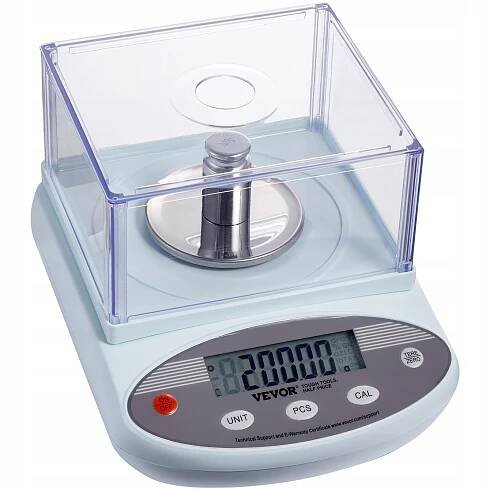 Analytická laboratorní váha 500 g x 0,001 g, 13 jednotek, s LCD displejem a ochranou proti větru Kód výrobce SYSCHTP0001GFGC