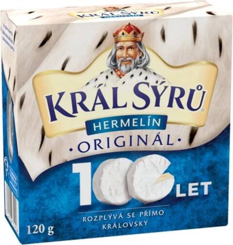 Král Sýrů Hermelín original 120g