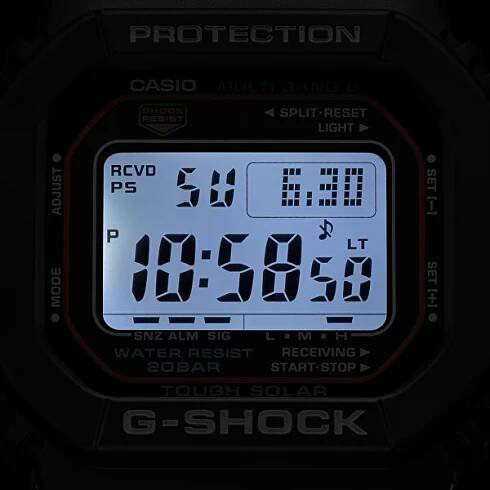 G-Shock Original Solar Rádiově řízené GW-M5610U-1ER (660)