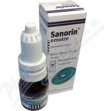 SANORIN EMULZE NAS 1MG/ML NAS GTT EML 1X10ML