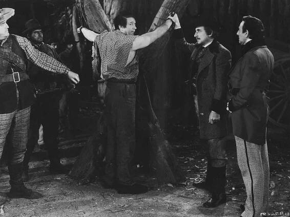Kapitán Fury - Z filmu - Victor McLaglen, Douglass Dumbrille