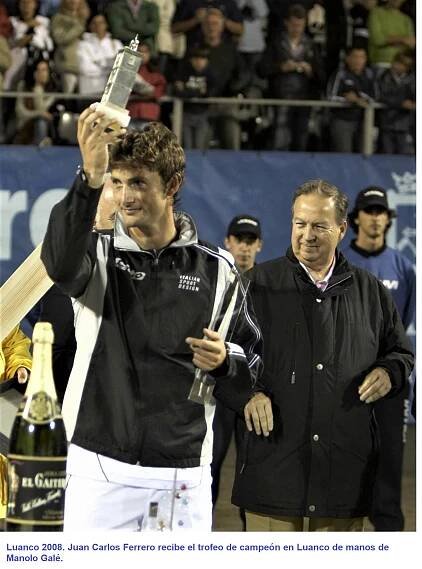 Juan Carlos Ferrero y David Ferrer jugarán en el Torneo Herrero Brigantina-Tenis Playa de Luanco
