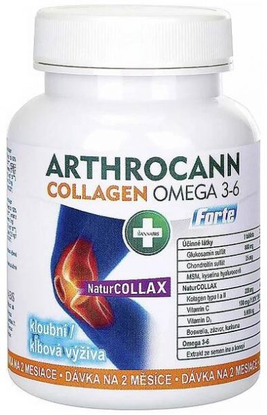 Arthrocann COLLAGEN Omega 3-6 Forte tbl.60 
