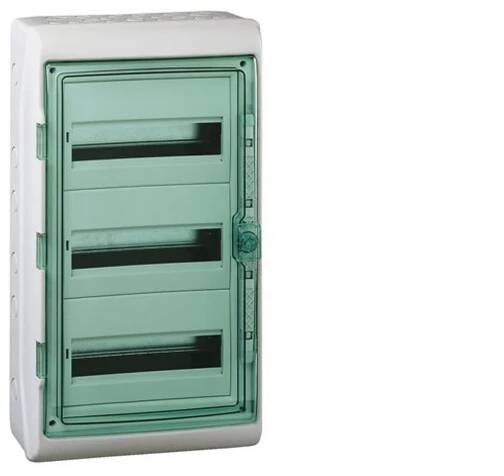 Schneider Electric Kaedra modulární rozvaděč IP65 3X18MOD, DIN lišta