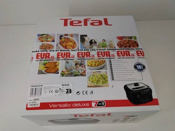 Fritéza TEFAL FR491870 Versalio 7v1 Black 1590 Kč
