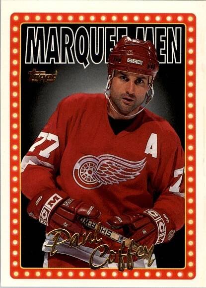 Hokejová karta Paul Coffey Topps 1995-96 Marquee Men č. 4