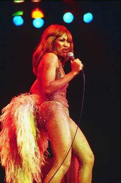 Tina Turner Performs Live On Stage At Hammersmith Odeon In London During One Date Of Her 'Wild Lady Of Rock' Tour, 16Th March 1979