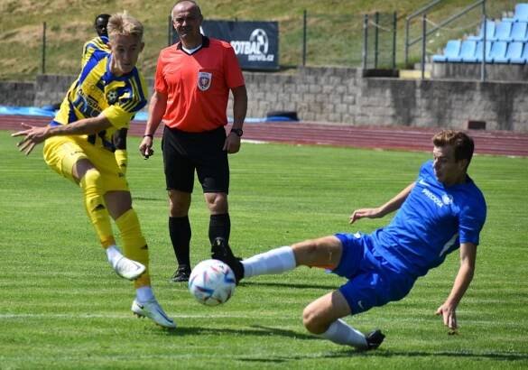 FOTO, VIDEO: Rezerva Slovanu proti druholigovému Varnsdorfu nestíhala