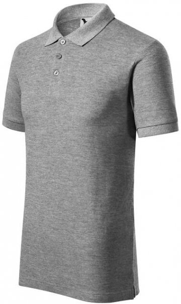 MALFINI® Pánská bavlněná polokošile Cotton Heavy vyšší gramáže 215 - tmavě šedý melír z kolekce MALFINI