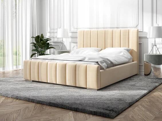 POSTEL LEO II 140X200 S ÚLOŽNÝM PROSTOREM A NA NOŽIČKÁCH Spací plocha 140x200