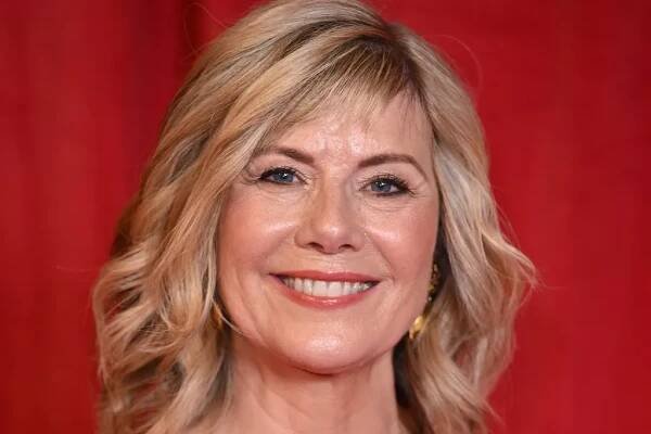 Glynis Barber attends the 2022 British Soap Awards at Hackney Empire on June 11, 2022 in London, England