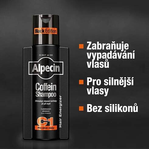 ALPECIN Coffein Shampoo C1 Black Edition 250 ml