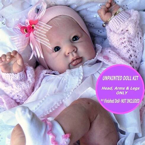 Reborn Doll Kit - Crystal - Keepsake Cuties Nursery