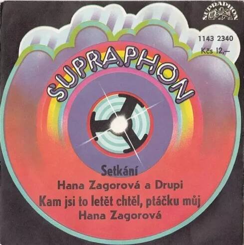 HANA ZAGOROVÁ / DRUPI - SETKÁNÍ 7"SP - Hudba