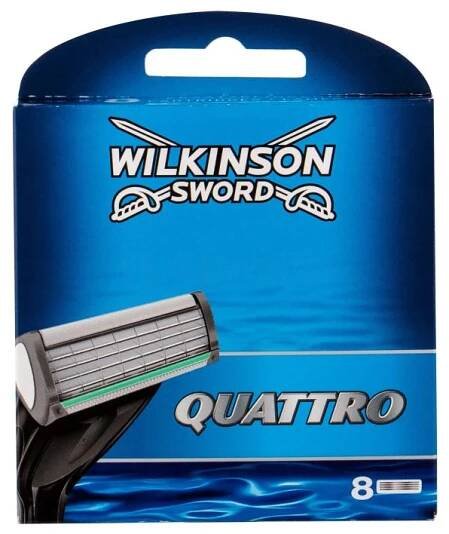 Wilkinson Sword Quattro náhradní břity 8 ks od 186 Kč