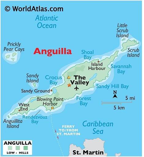 Anguilla Maps & Facts