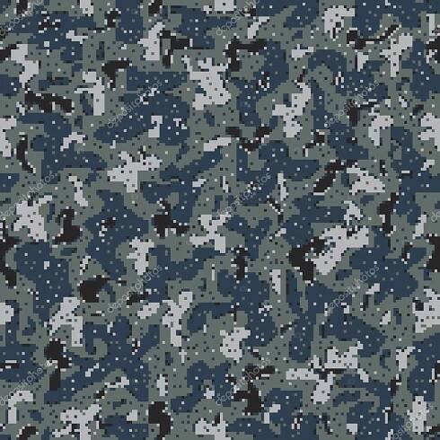 Military Camouflage Textile Pattern