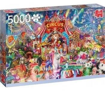 JUMBO Puzzle Noc v cirkuse 5000 dílků