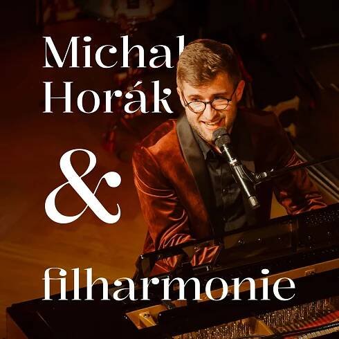 Přední strana obalu CD Michal Horák & filharmonie (Live)