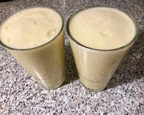Nealko piňa colada (recept)