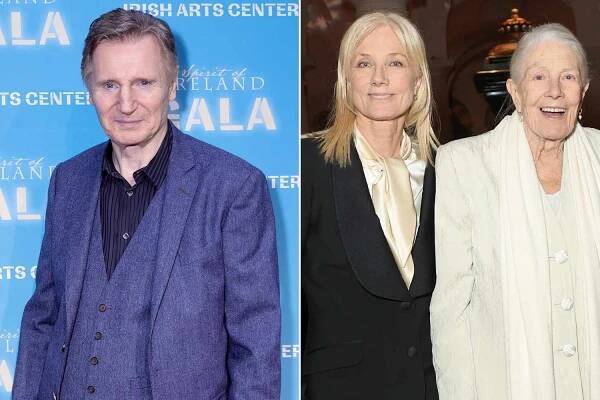Liam Neeson, 2023; Joely Richardson and Vanessa Redgrave, 2023