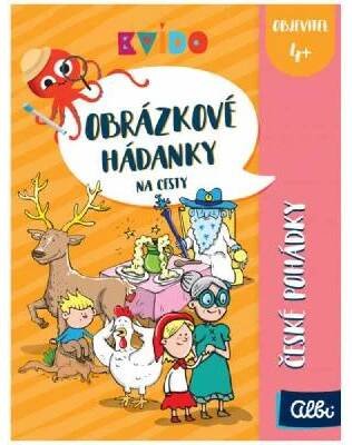 ALBI Kvído Obrázkové hádanky na cesty České pohádky
