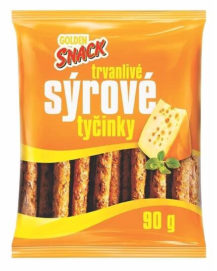 Trvanlivé tyčinky sýrové 90 g - Slané pochoutky | JASO