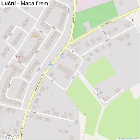 Luční - mapy | Kurzy.cz