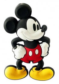 Mickey Mouse Soft Touch Magnet | Fruugo CZ