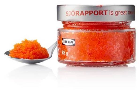 SJÖRAPPORT mořský řas kaviár červený (203.615.19) - recenze, cena, kde koupit