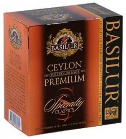 BASILUR Specialty Ceylon Premium přebal 50x2g